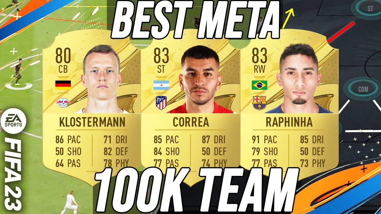 FIFA 23 - BEST META 100k Starter Squad Builder To Get More Wins!