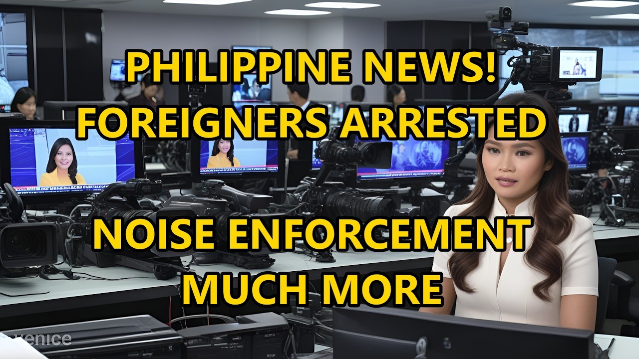 PHILIPPINE NEWS! FOREIGNERS ARRESTED, NOISE ENFORCEMENT, VOLCANOES, MORE