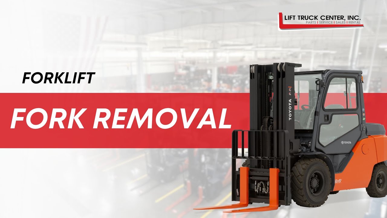 Safety 101: Forklift Fork Removal