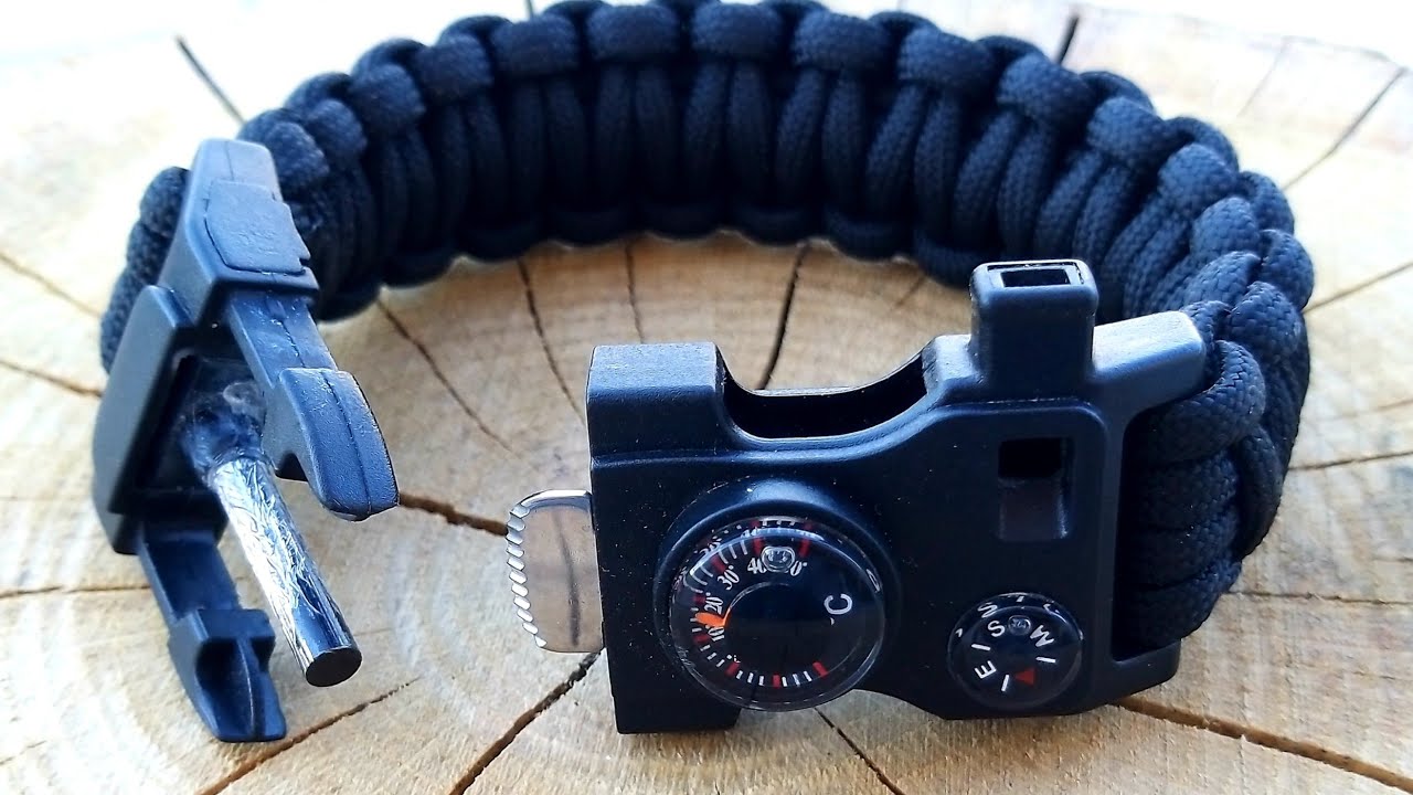 PARACORD BİLEKLİK # Paracord Bileklik Tanıtımı # 18 özelliği olan paracord bileklik