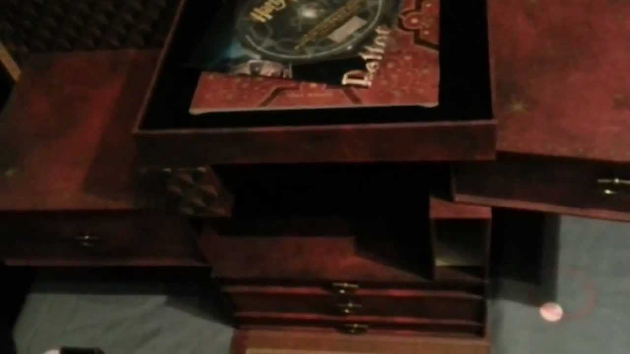 deballage unboxing coffret harry potter collector edition limitee blue ray disc
