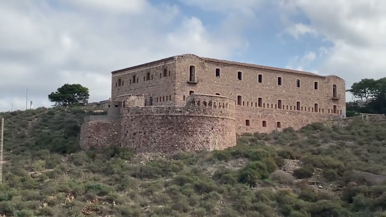 CASTILLO Y BATERÍAS DE FAJARDO  (CARTAGENA, MURCIA, ESPAÑA)