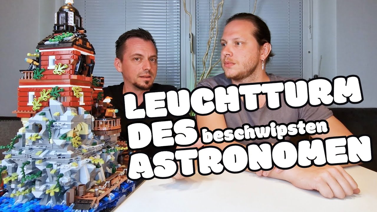 BESCHWIPSTER ASTRONOM? Leuchtturm des Astronomen von BlueBrixx®: 6890 Teile und gute Bautechniken
