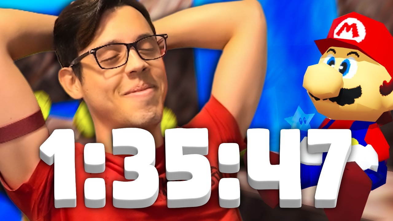 Another BIG PB! in Super Mario 64 120 Star SPEEDRUN!