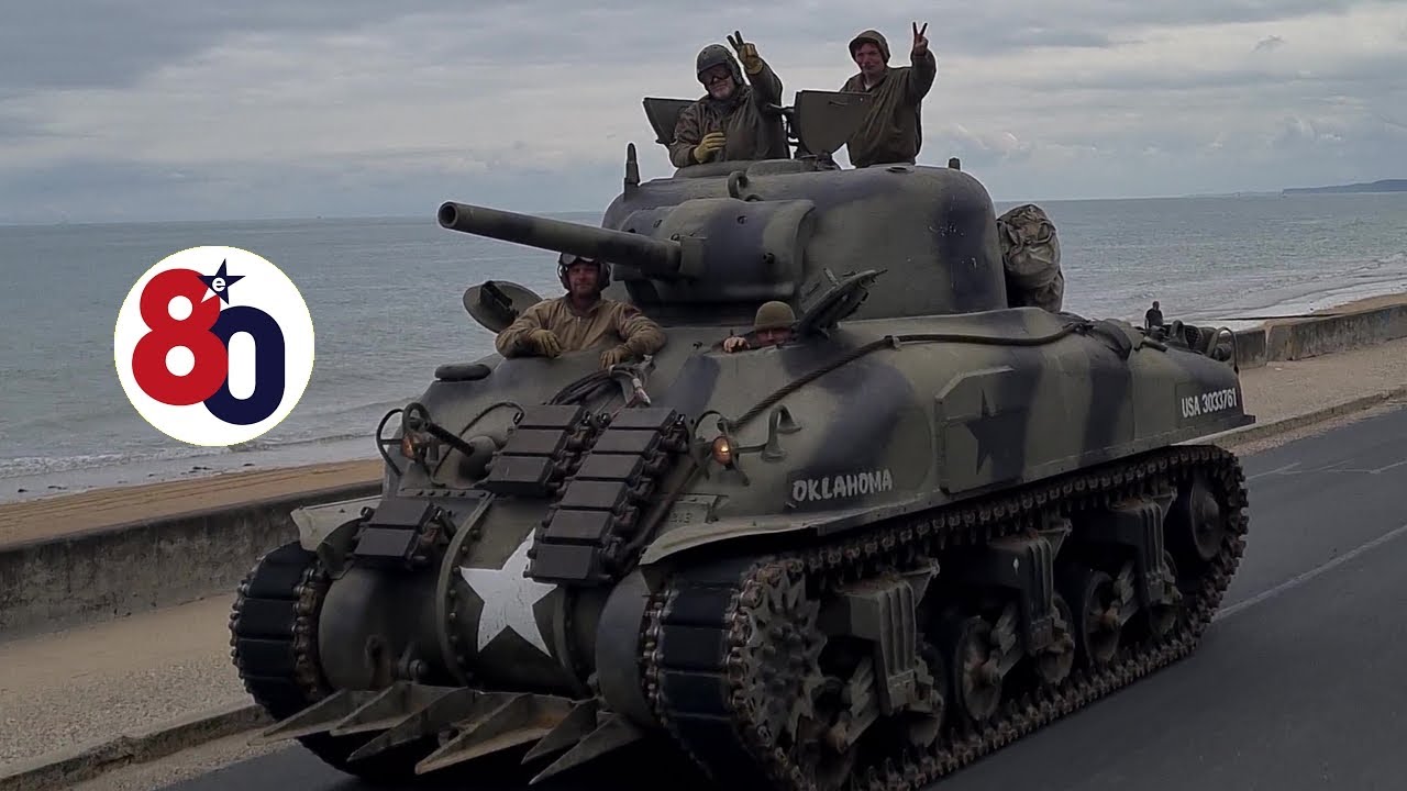 Défilé 80th D DAY OMAHA BEACH 2024