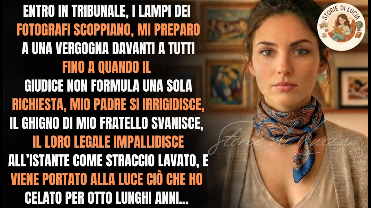I miei genitori mi hanno denunciato. Ma in tribunale una domanda del giudice ha cambiato tutto…