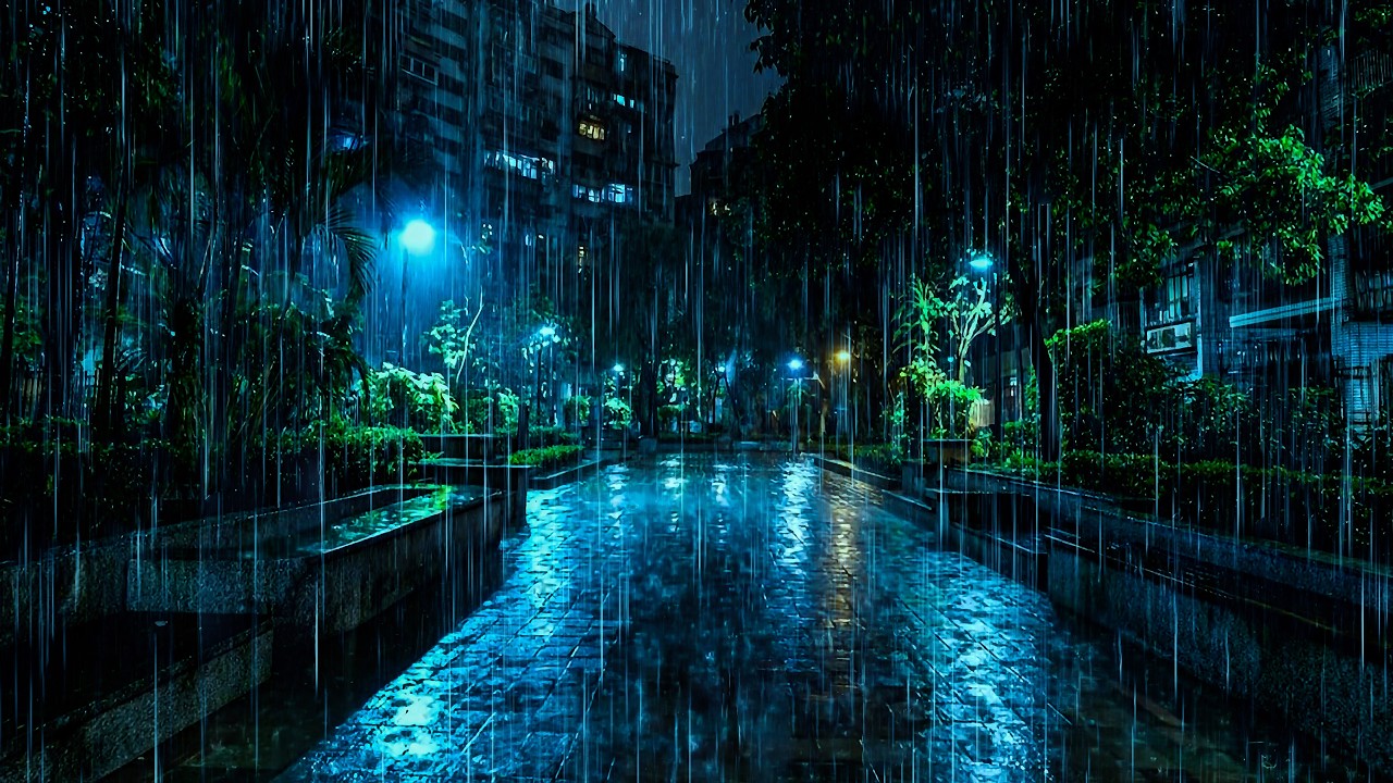 Cozy Rain Sounds for Deep Sleep │ Relaxing Rain Ambience │ White Noise │ Focus │ Study