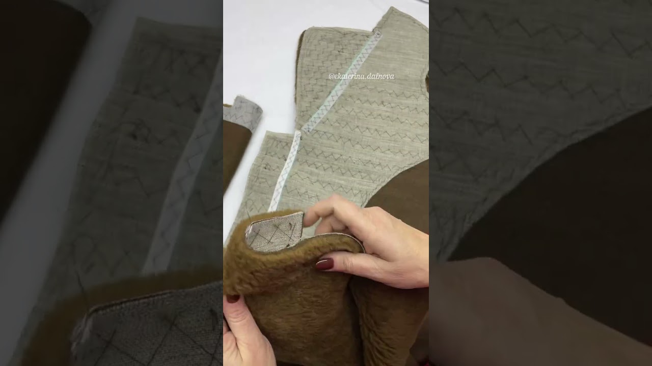 Шью шубу из искусственного меха. Как я стегаю мех. #шью  #швейныйблог #выкройки