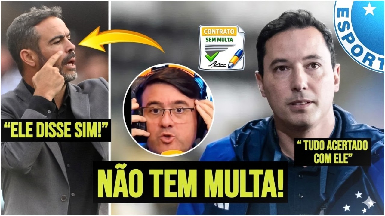 🦊🔵BOMBA! ACERTO COM ARTHUR JORGE  “ELE JÁ ACEITOU!”
