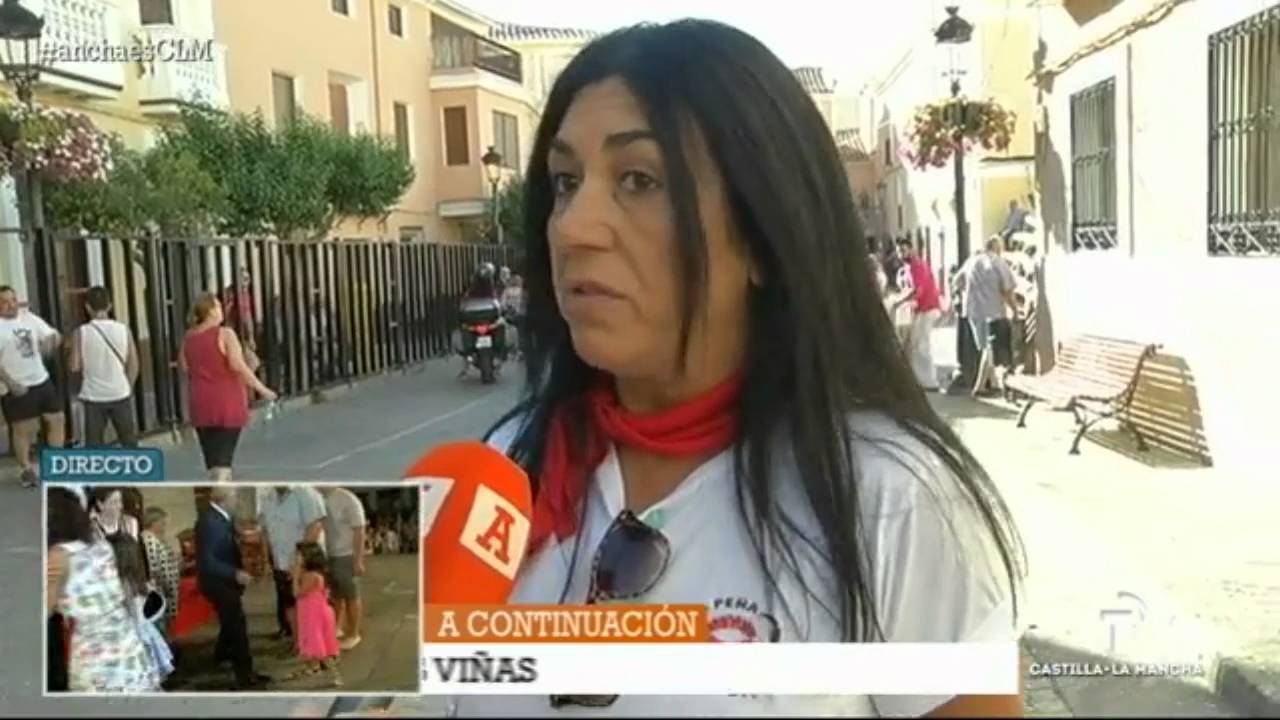 Encierros en Liétor. Ancha es Castilla - La Mancha.