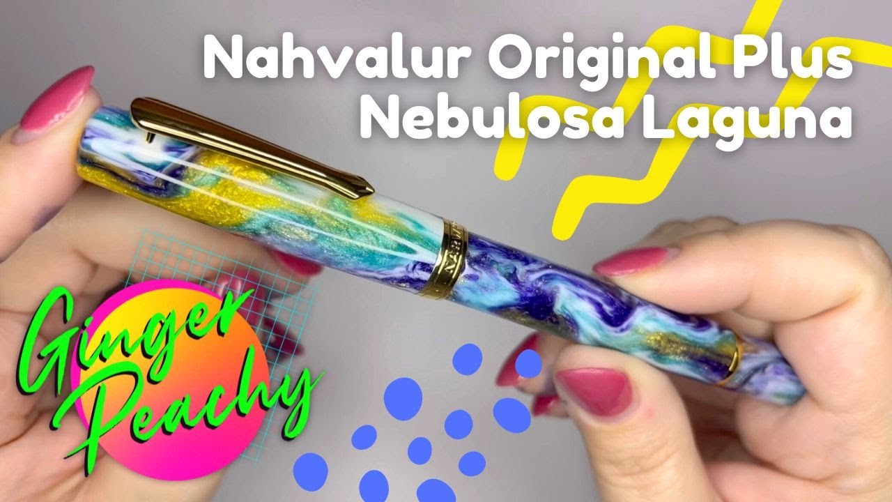 NEW Nahvalur Original Plus ✨ Nebulosa Laguna ✨ @GoldspotPens Exclusive