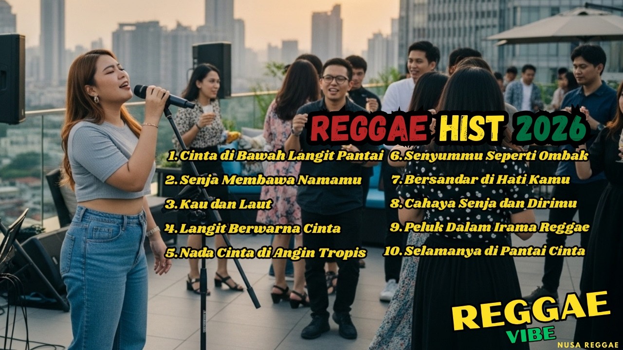KUMPULAN LAGU REGGAE INDONESIA: Santai & Woles, Cocok Buat Teman Ngopi Sore