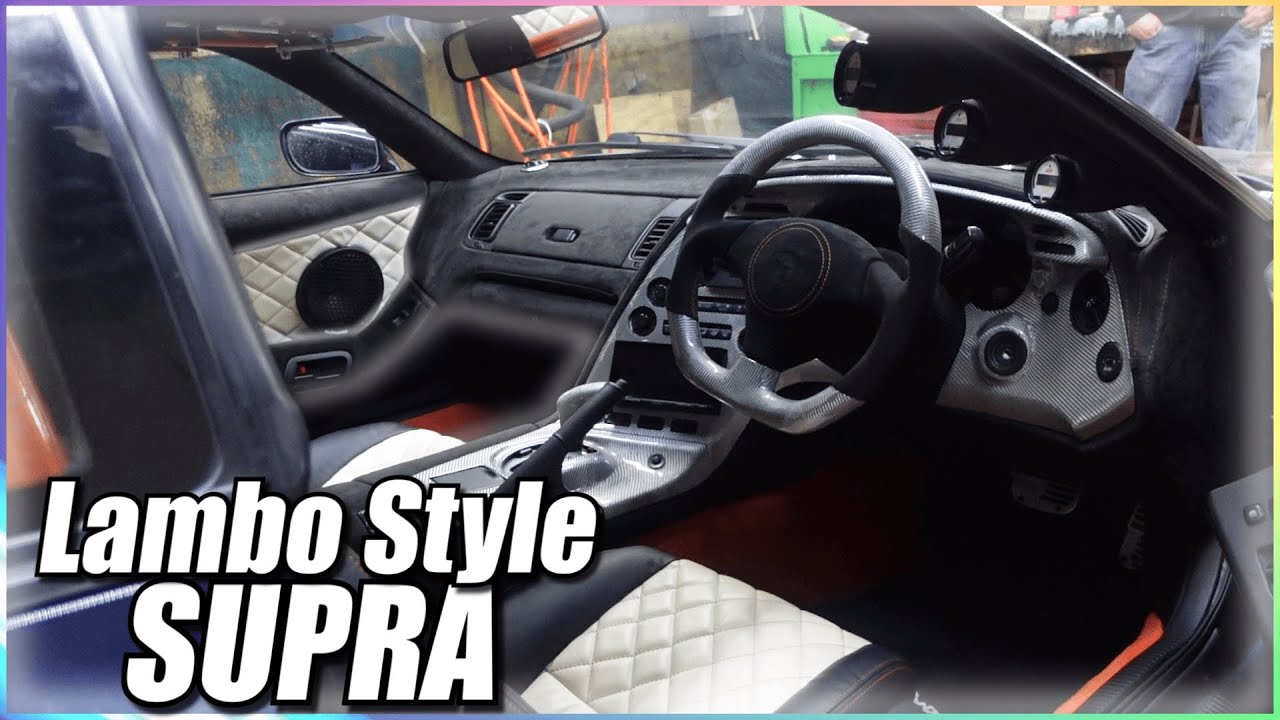 MK4 SUPRA CUSTOM INTERIOR REVEAL