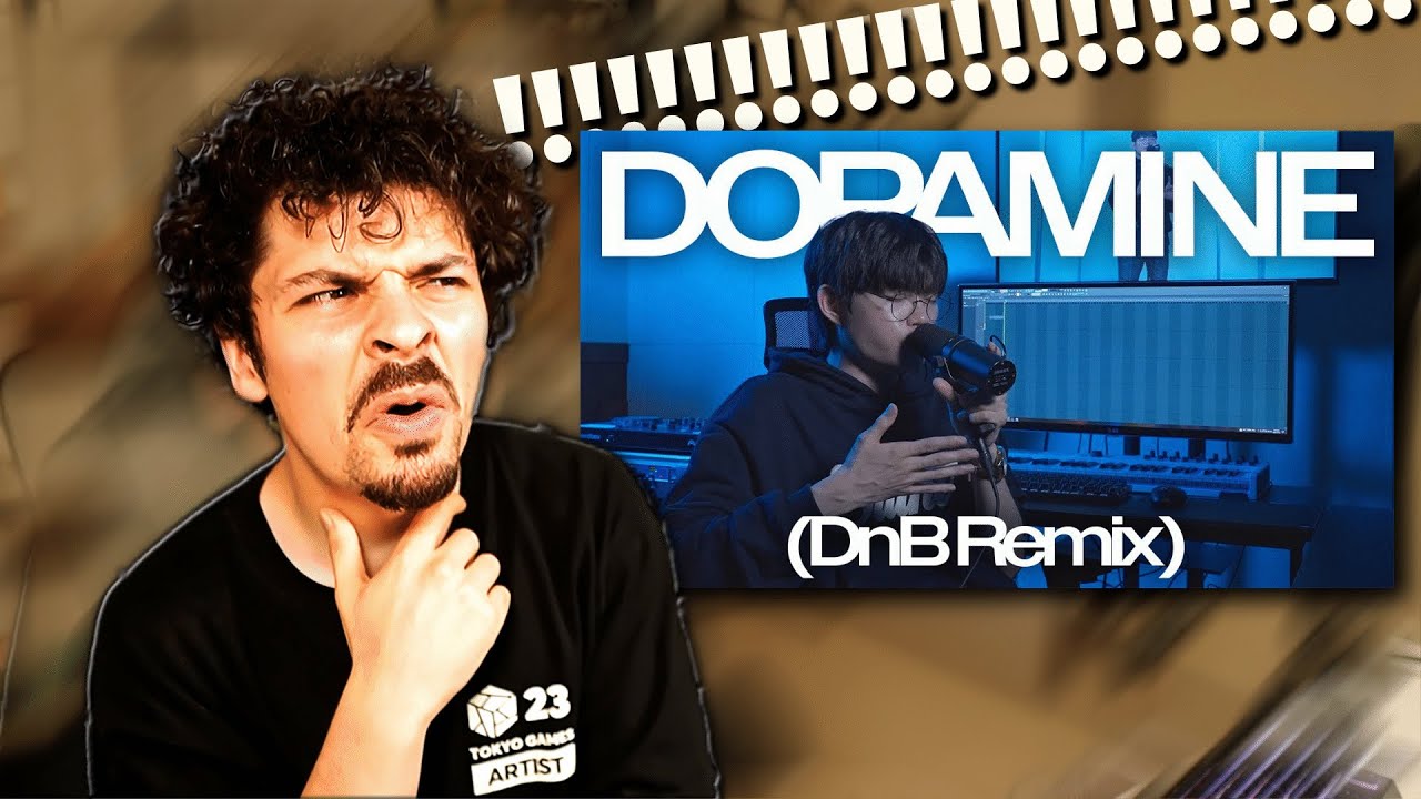 COLAPS REACTS TO WING - DOPAMINE (DNB REMIX)