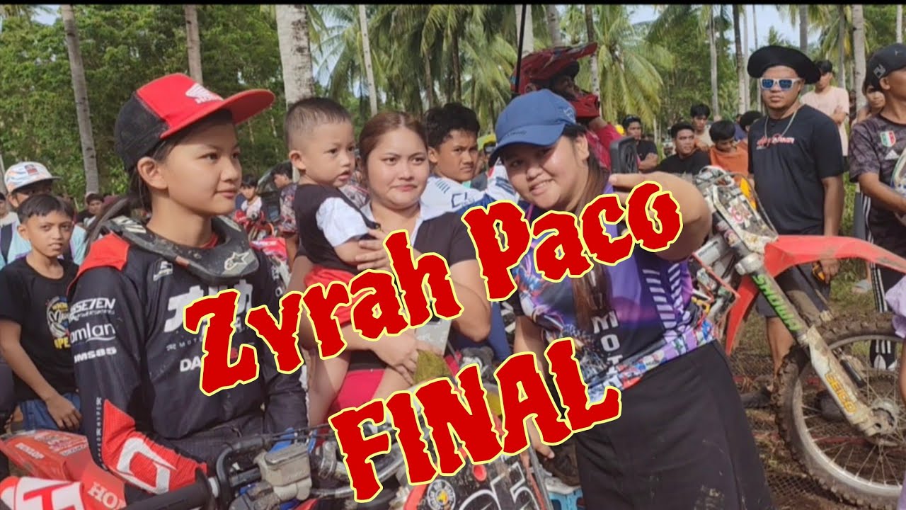 FINAL LADIES OPEN ZYRAH PACO ll BACOLOD LANAO DEL NORTE ll MOTORCROSS 
