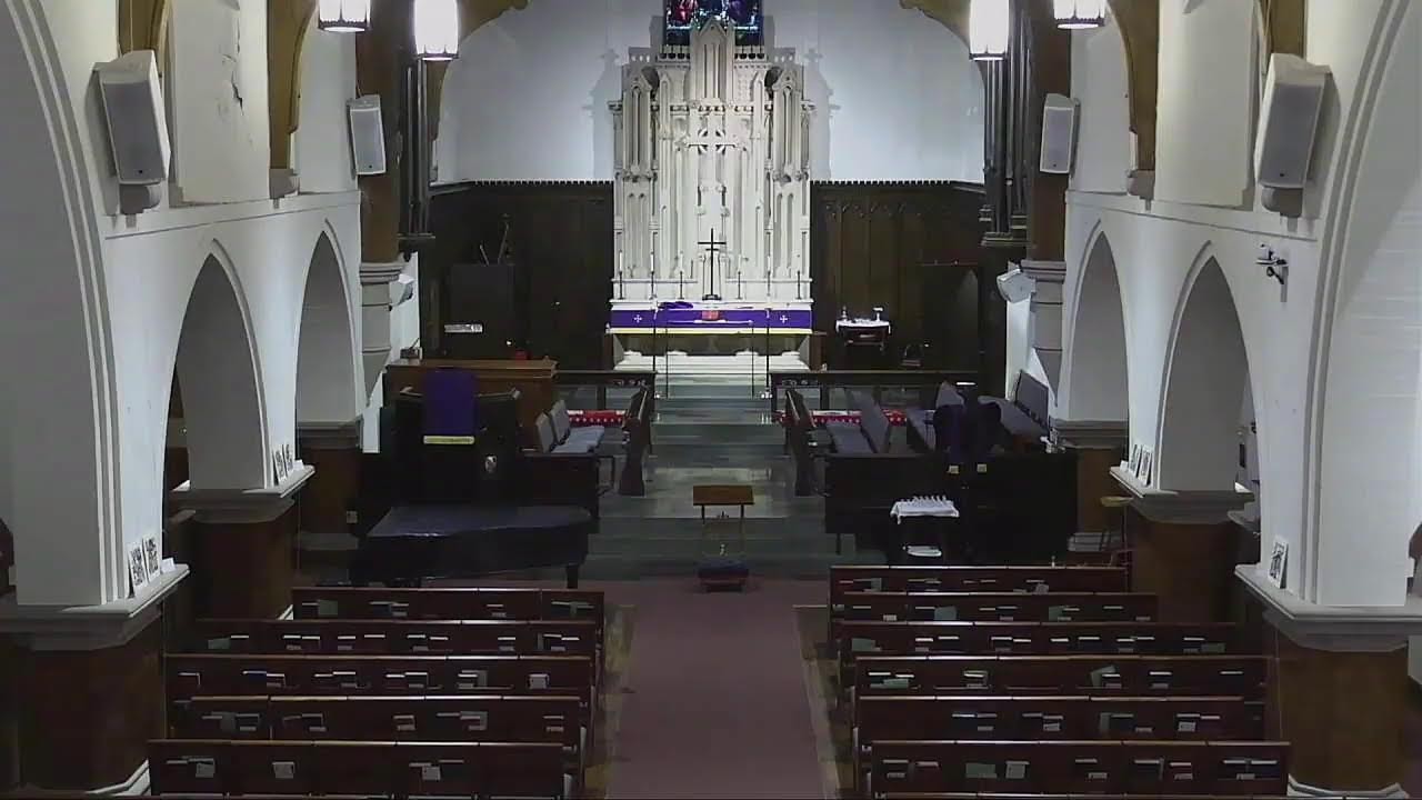 St. Matthew's Episcopal Cathedral, Laramie, Wyoming, Feb. 18, 2026.  Ash Wednesday, 7 a.m.