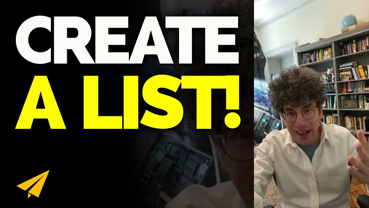 The Benefits of CREATING A LIST of Ten Ideas! - James Altucher Live Motivation