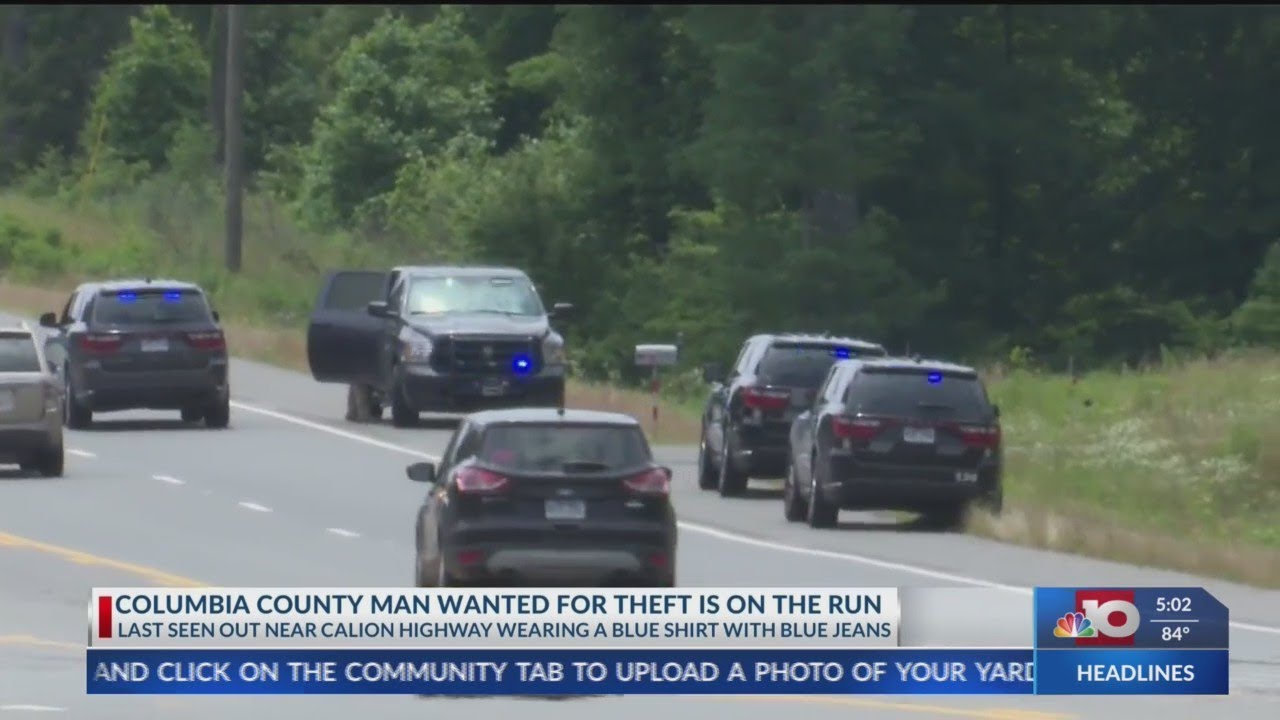 Suspect on the run