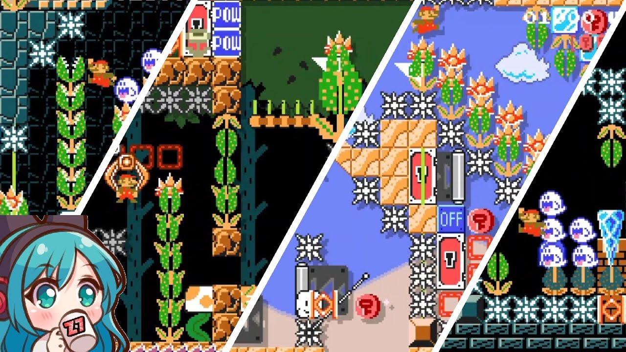Precision Levels by ev_brak [MARIO MAKER 2]