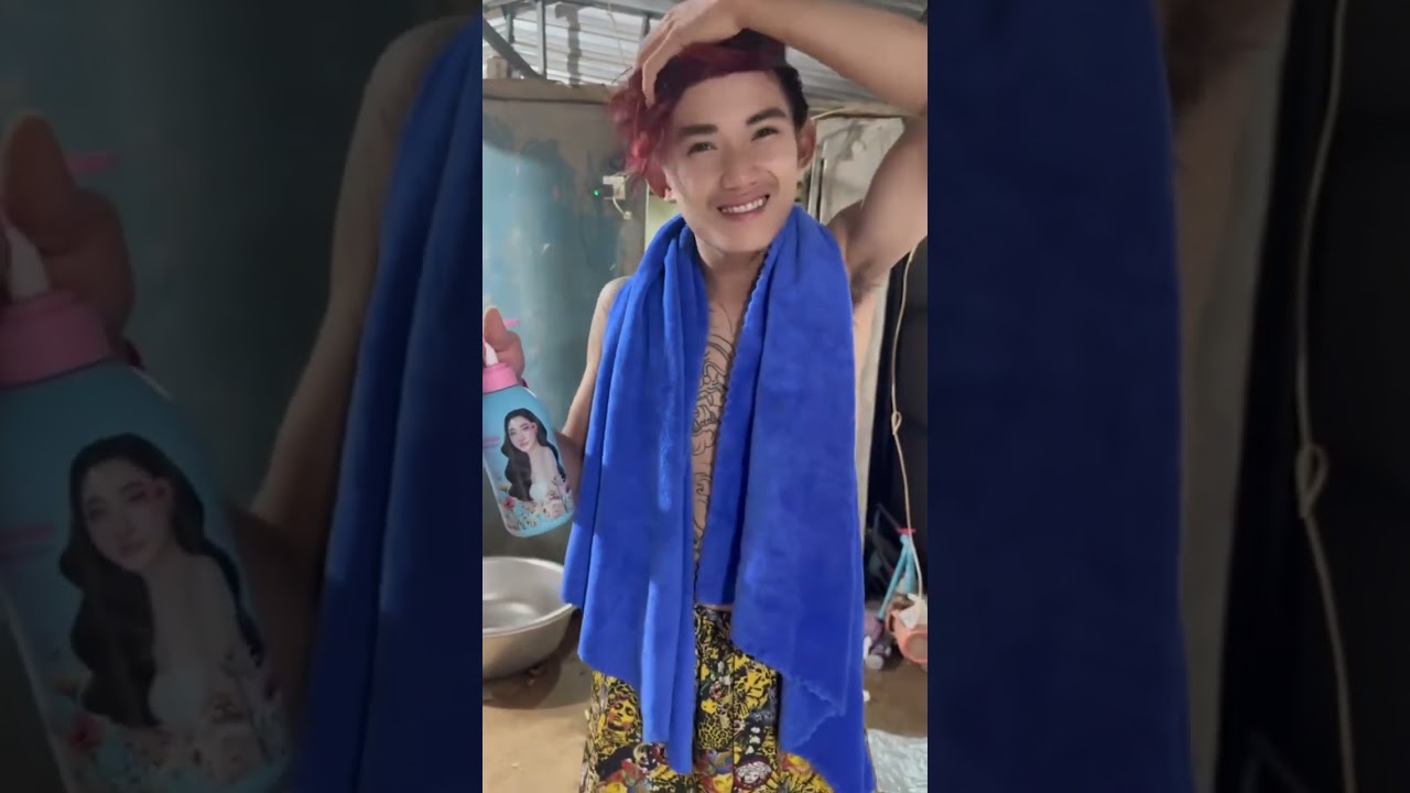 ប្រូបញ្ញាលួចសាប៊ូកក់សក់ញុមរហូត🤬