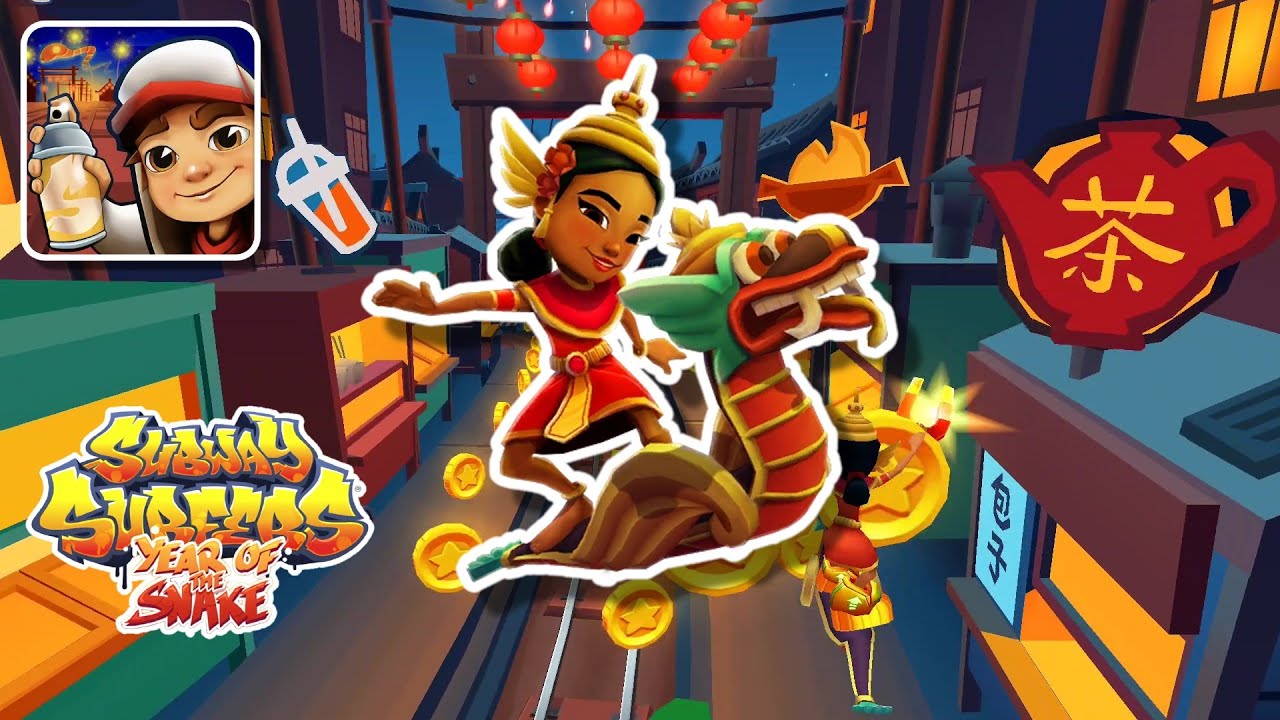 Subway Surfers Luoyang 2025 Lunar New Year: 20 Minutes Gameplay with Noon Siam Outfit Ancient Bundle