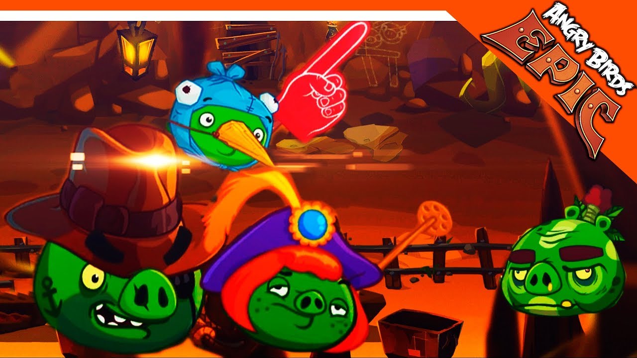 🐷 ИГРАЕМ ЗА СВИНЕЙ 🐦 Angry Birds Epic (Злые Птицы) Прохождение