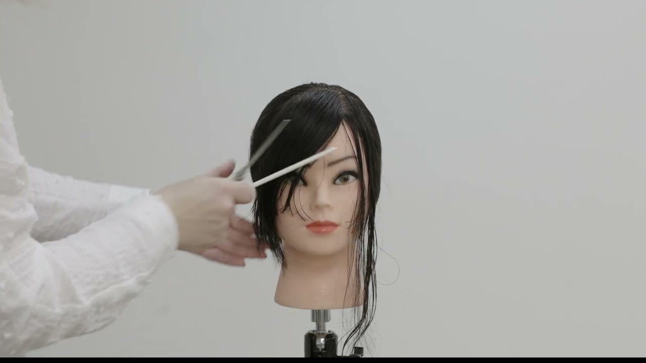 Step-by-step Side Bangs