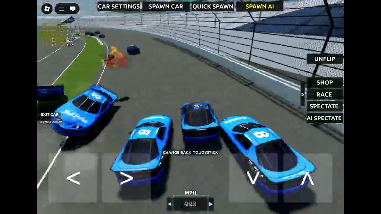 Pummu Talladega big CRASHES!