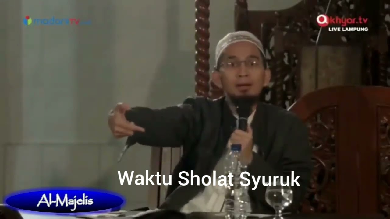 Waktu Sholat Syuruk