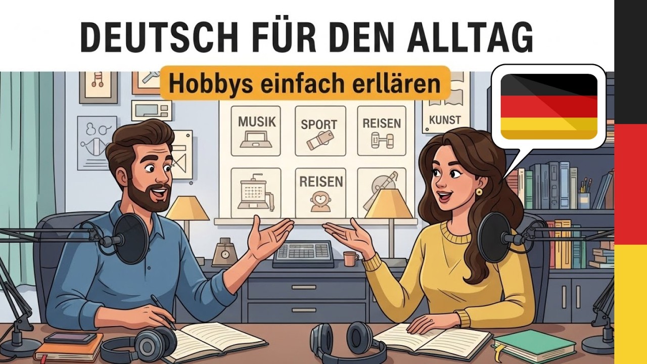 How to Talk about Your Hobbies in German | Easy German Conversation Practice