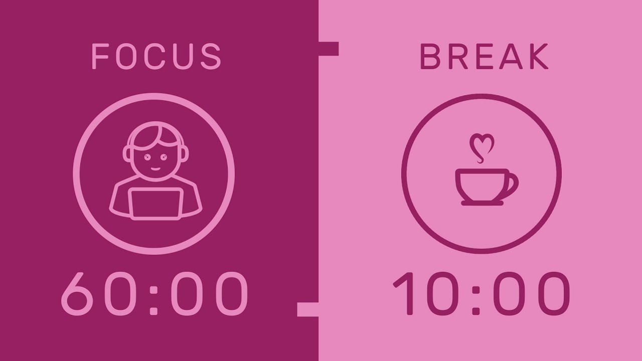 60/10 Pomodoro Timer with 60 BPM Metronome 🎧 4-Hour Study with Me for Deep Focus & ADHD ✨