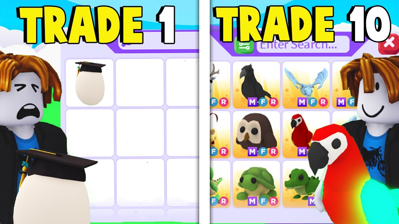I Got RICH in 10 TRADES on NOOB Account! (Adopt Me)