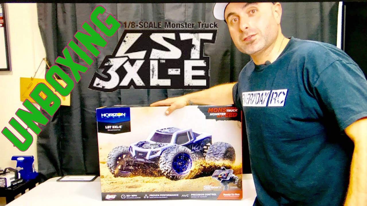 LOSI 1/8 LST 3XL-E UNBOXING-IN DEPTH-COMPARISON-PART2