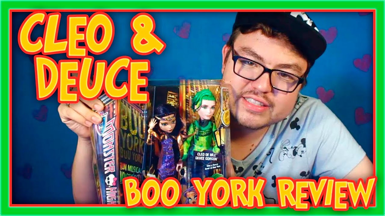 Monster High Boo York : Deuce Gorgon & Cleo de Nile Pack - Revisión en Español