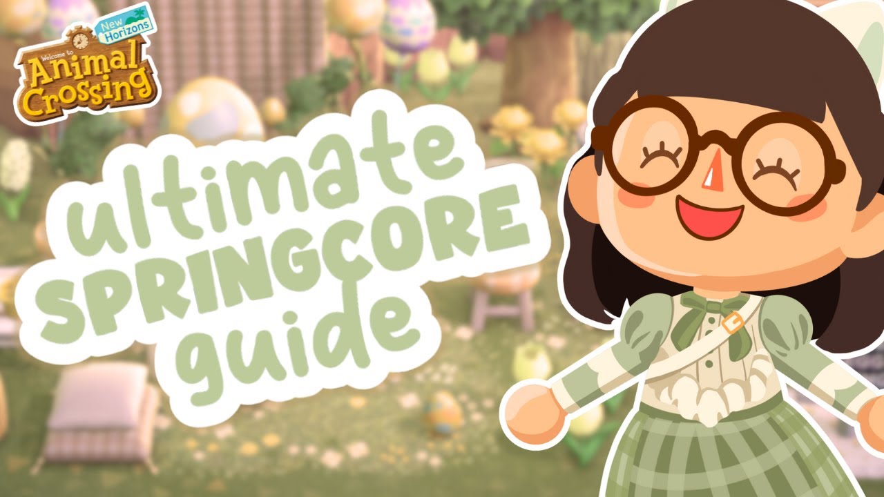 How to create the PERFECT springcore Animal Crossing island!