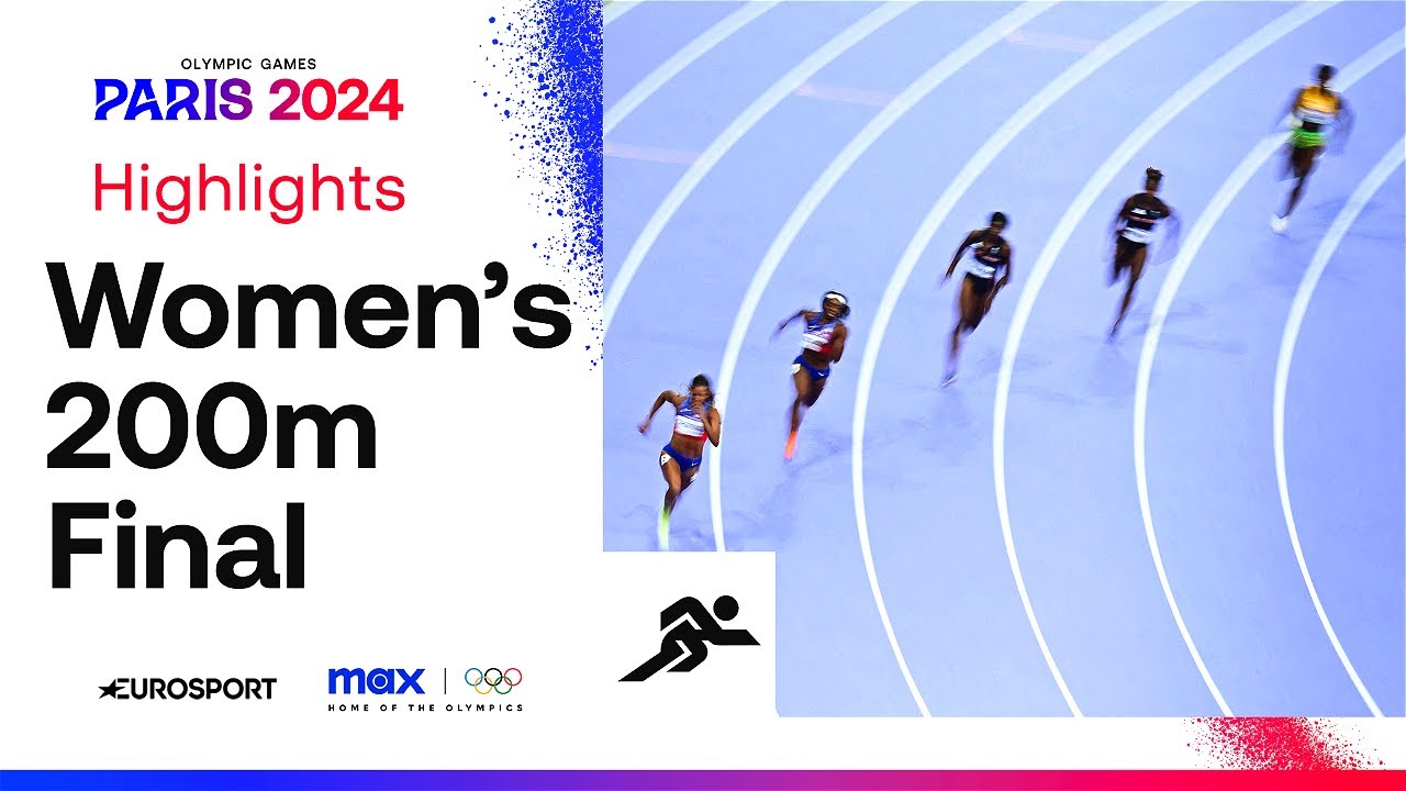 OLYMPIC CHAMPION! 🥇 | Women's 200m Final Highlights | #Paris2024 #Olympics