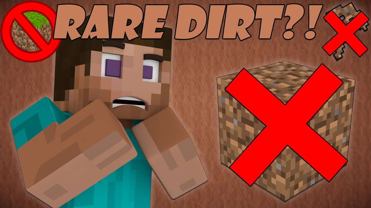Если грязь была редкой - Minecraft