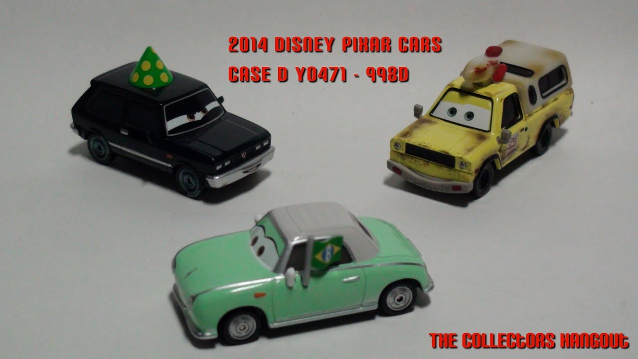 2014 Disney Pixar Cars Case D Y0471 998D Highlights by Mattel