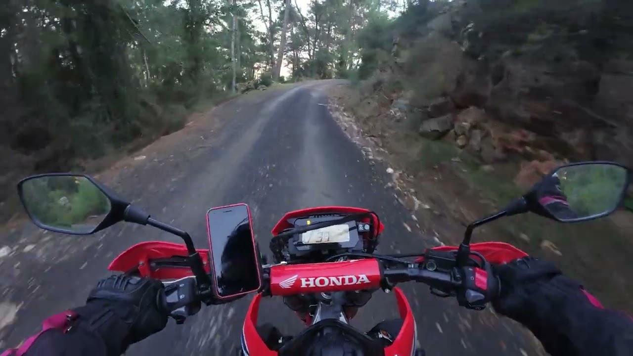 HONDA CRF 250 L MOTO TREKKİNG ( EXHAUST SOUND AND POW )