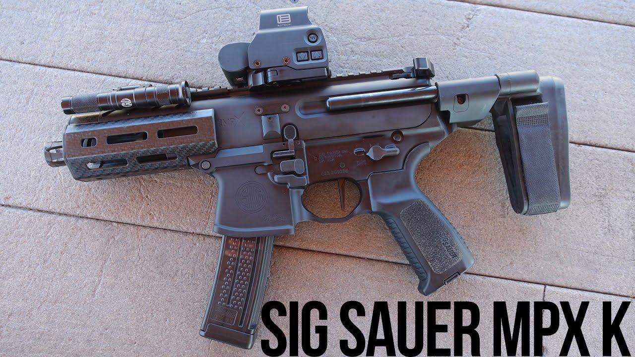Sig MPX K Backpack Carry