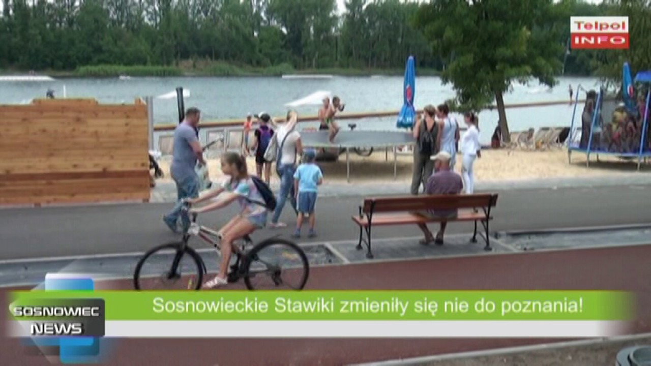 Sosnowieckie Stawiki zmieniły się nie do poznania