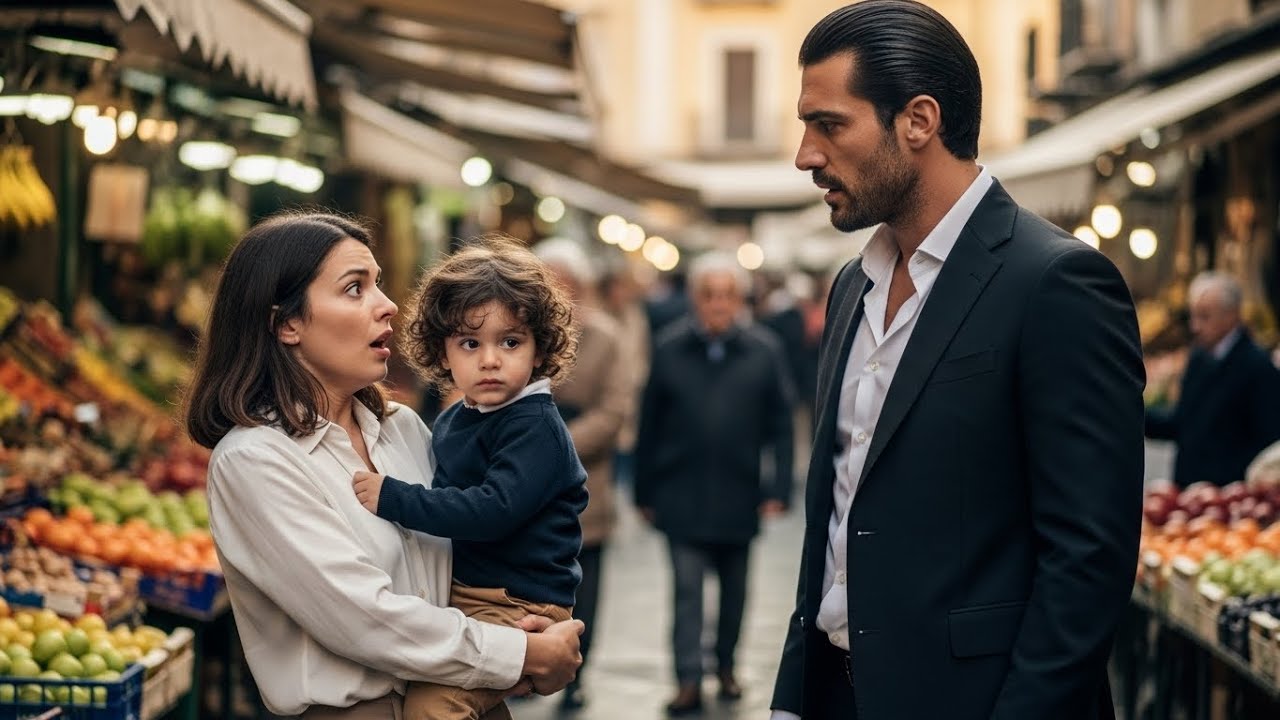 Cinque anni dopo il divorzio vide il capo mafia al mercato—e non riuscì a nascondere il figlio.