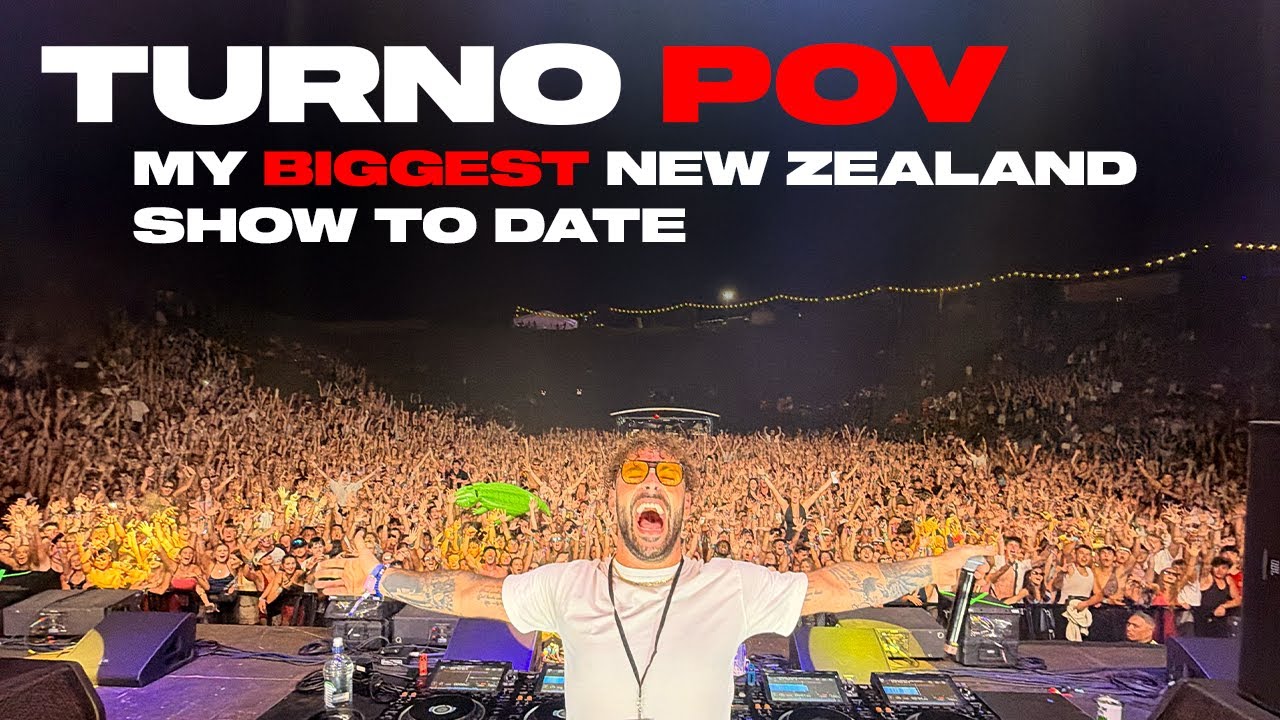 I PLAYED MY BIGGEST NEW ZEALAND SHOW TO DATE!! - TURNOPOV