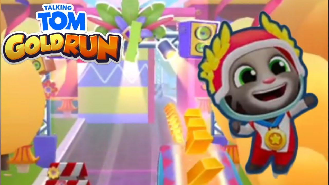 Talking Tom Gold Run China/PartyParade Update Event /Champion Tom