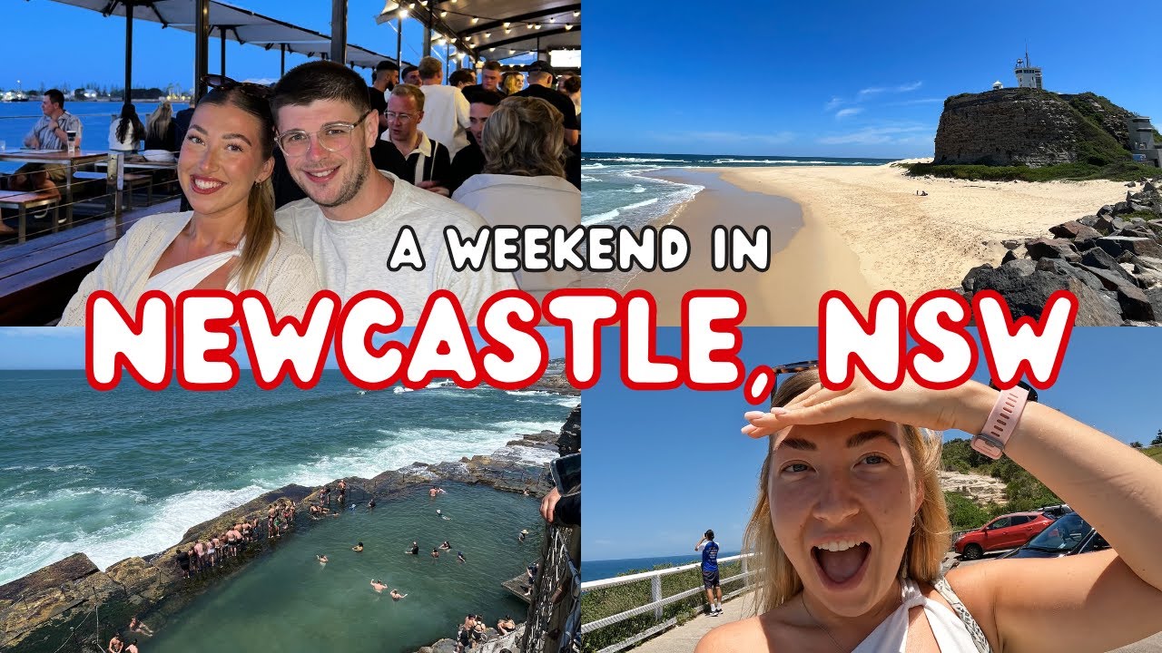 Exploring Newcastle, NSW 🇦🇺 | Ocean Baths, Stunning Views & The Bogey Hole! 😍