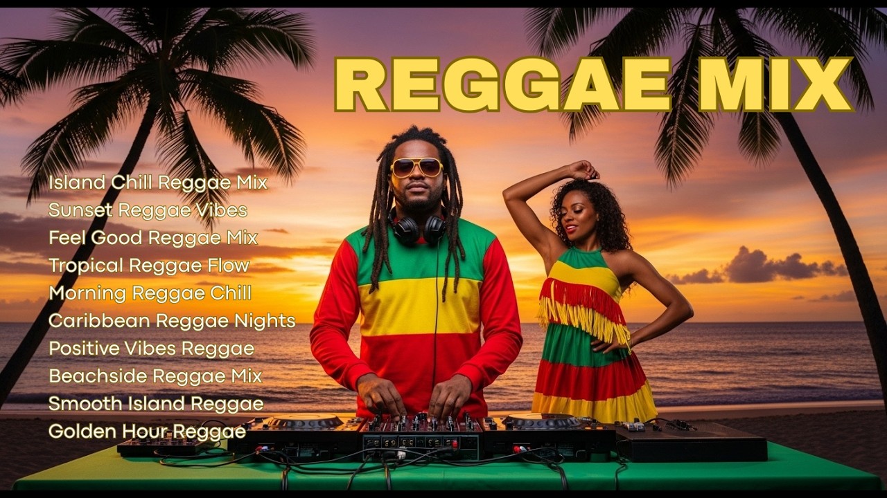 Midnight Island Reggae Mix 🌴 Chill & Positive Vibes 2026