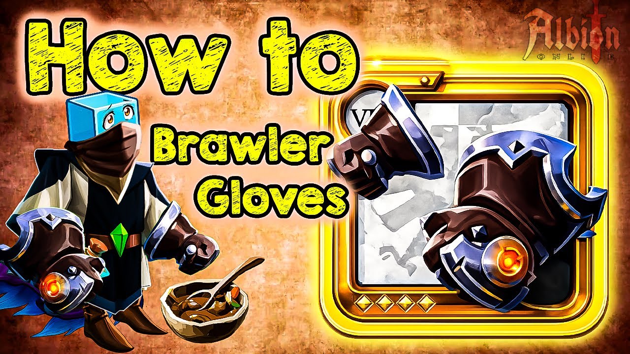 Лучший билд Brawler Gloves | Гайд для новичков Albion Online 2025