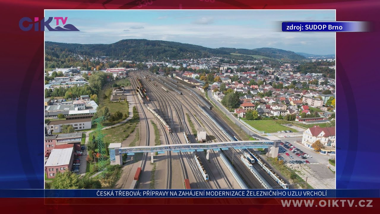 Česká Třebová: Přípravy na zahájení modernizace železničního uzlu vrcholí
