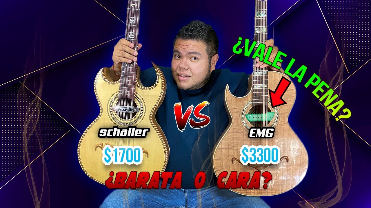 Pastillas para Bajo quinto | Schaller vs EMG