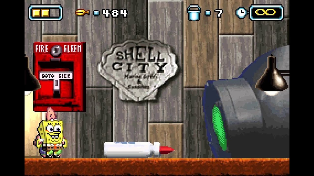 The Spongebob Squarepants Movie Video Game Boss # 5: The Cyclops